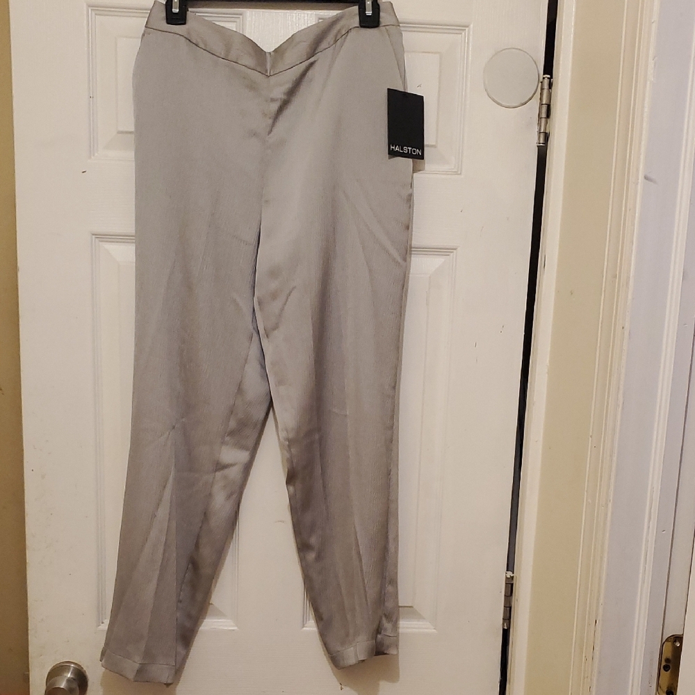 Halston Heritage Gray Women’s Pants